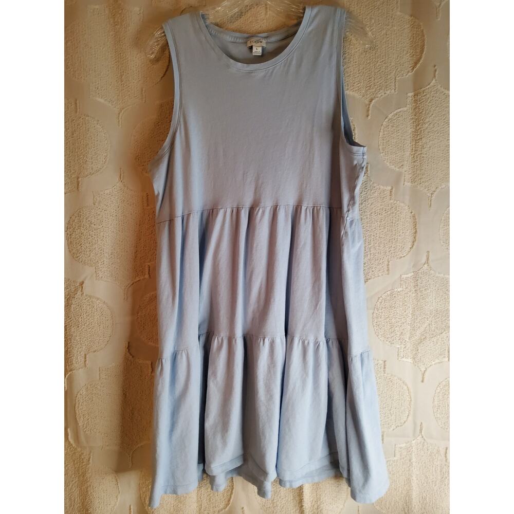 # 258 Excellent Pre-Loved J. Crew's Baby Blue Dress Size L